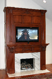MAN 1100 with a Plasma TV